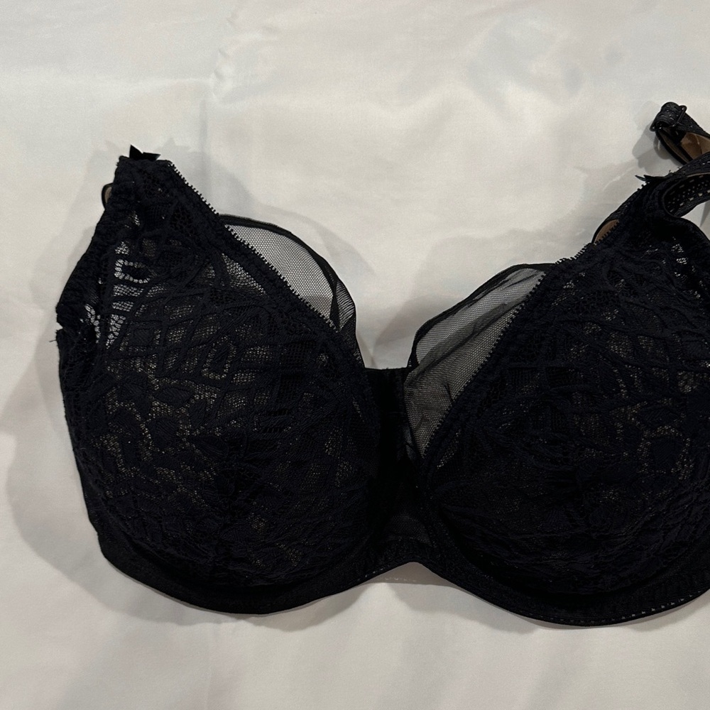 Freya Black Lace Underwire Bra